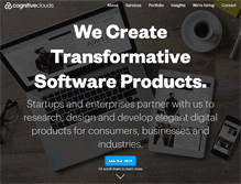 Tablet Screenshot of cognitiveclouds.com